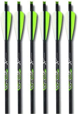 Carbon Express 52140 Piledriver 20" Crossbolt Moon Nock 6 Pack
