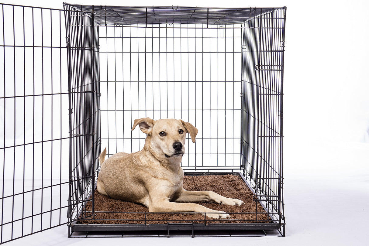 Dog Gone Smart Dirty Dog Microfiber Paw Doormat - Super Absorbent Dog Mat Keeps Paws & Floors Clean - Machine Washable Pet Door Rugs with Non-Slip Backing