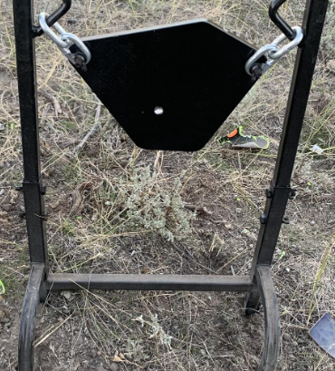 SME SME-95GNG  9.5" x 10mm Steel Gong Target -Black