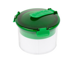 Guac-Lock GAC370-GL   20oz Guac-Lock Food Storage Container by Quick-Lock -Green/White