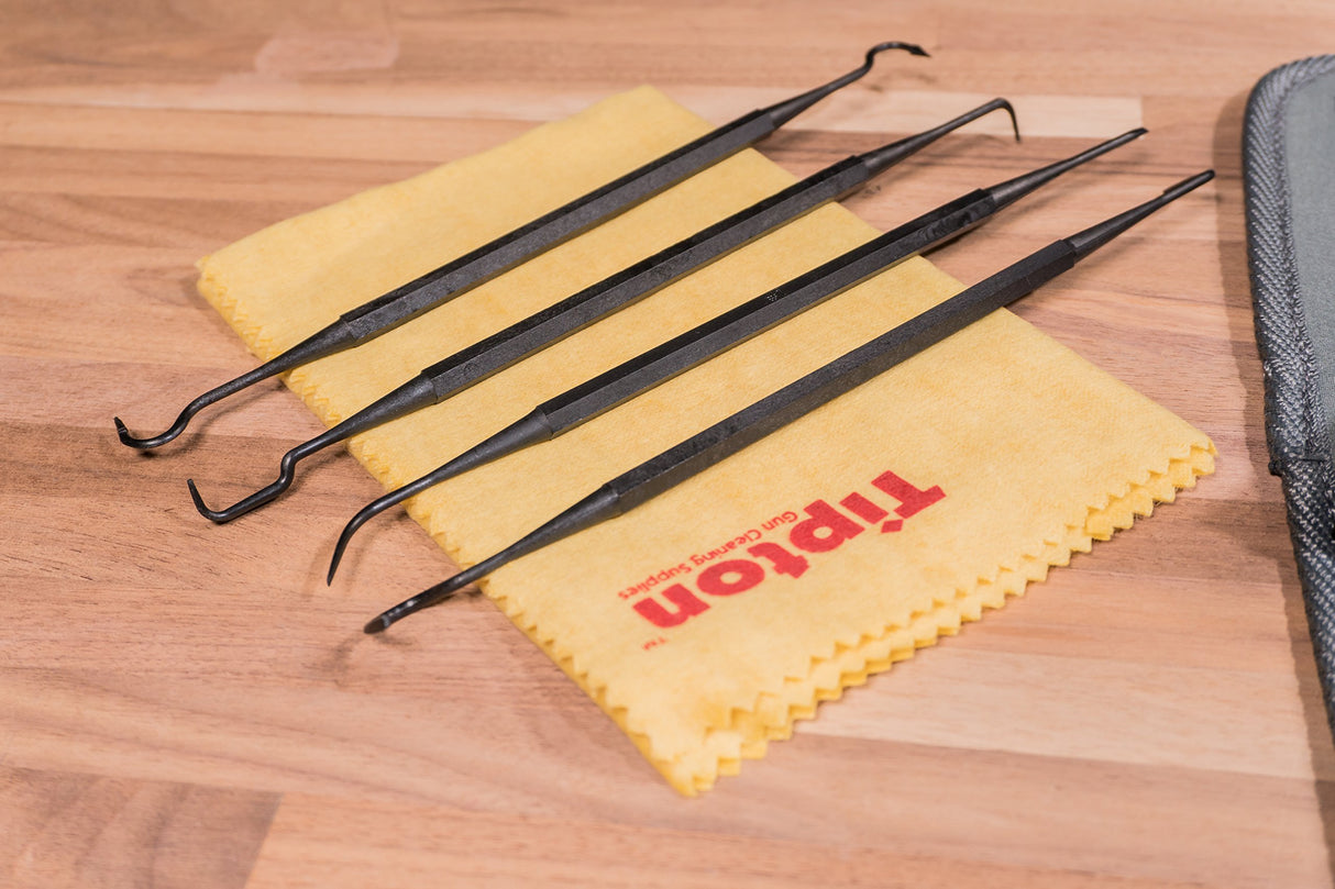 Tipton 549864 8" Cleaning Picks -Matte Black (4 pack)