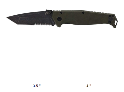 Schrade 1159324 Melee Assisted Opening Folder Knife