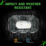 LitezAll 22996-12 120 Lumen LED Mini Headlamp 2 Pack