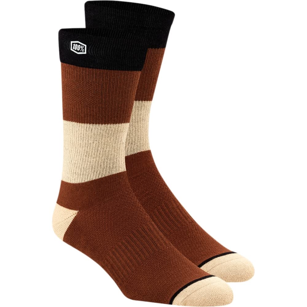 100% 24022-460-18  Trio Casual Socks -SIZE: L/XL, Camel