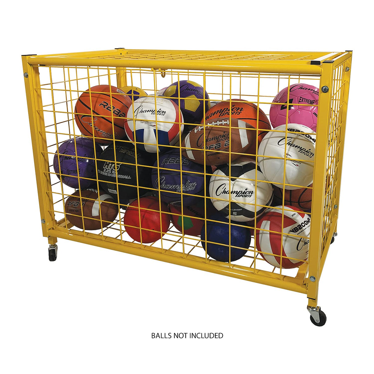 Champion Sports LRCL: Full Size Lockable Ball Locker