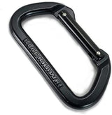 BLACKHAWK! 98NC01BK  7/16" Non-Locking Carabiner -Black Aluminum
