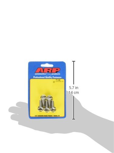 ARP 771-1001  8mm x 1.25 Thread x 20mm Long -12 Point Head  Universal Stainless Steel Bolts (5 pack)