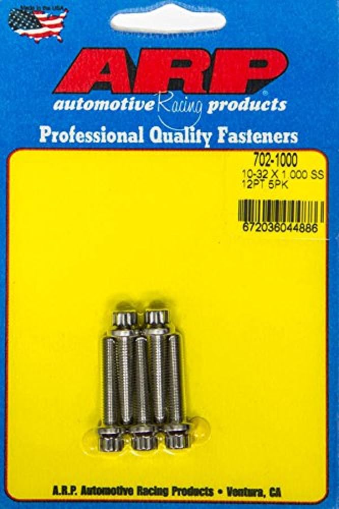 ARP 702-1000 10-32 x 1.000 12pt SS bolts