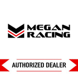 Megan Racing MR-MU-OVA-B 2.5" Inlet 3.5"x2.5" Dual Oval Stainless Steel Tips