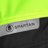 Oxford Products - Spartan WP MS Men's Short Motorcycle Riding Jacket (Choose From: Small - 3XL) -Black & Black/Fluorescent