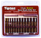Tipton 168577  13-pcs Bronze Bristle Rifle Bore Brush Set