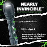 LitezAll 24945 Nearly Invincible 1000 Lumen Rechargeable Tactical Flashlight