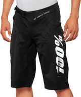 100 Percent - 100% Rcore Shorts Blk 30 (40007-00001)