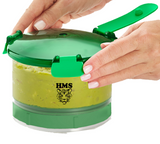 Guac-Lock Food Storage Container by Quick-Lock, Green 150-GLCS