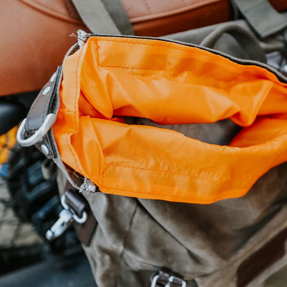 Oxford - Heritage Panniers Khaki 40L Khaki (OL578) Saddle Bag/Panniers