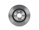 Brembo 09.N236.2X: XTRA Drilled Front Disc Brake Rotor  (FITS: 2020 Dodge Durango & 2014 Jeep Grand Cherokee)