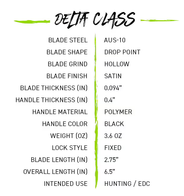 Schrade 1182521 Adder Fixed Blade Knife