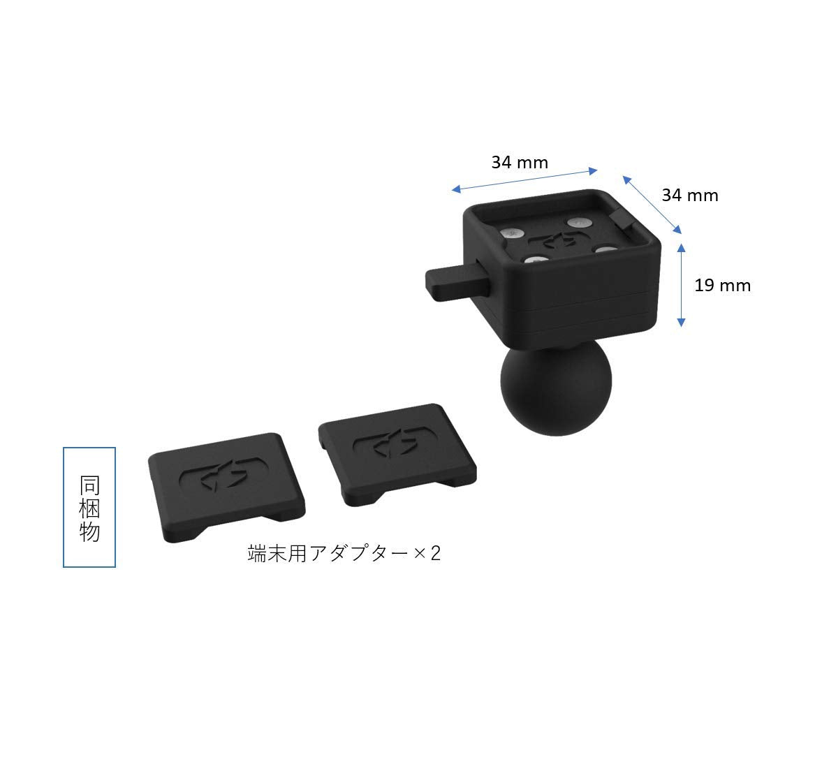 Oxford OX - CLIQR - Heavy Duty Surface Device Mount