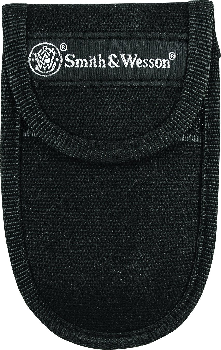 Smith & Wesson SWMT1CP 15 Function Multi-Tool with Spring Loaded Pliers, Outboard Components, and Nylon Belt