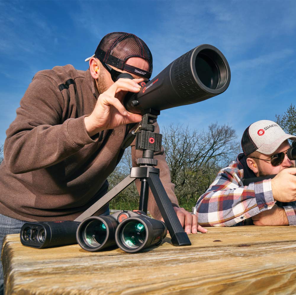 Simmons SP206080BA  20-60x80 Venture Spotting Scope, 45° Angled Viewing -Black