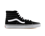 Vans VN000D5IB8C112000M: Men's Sk8-Hi Canvas Sneakers -SIZE: 12 M Men's / 13.5 M Women's, Black/White