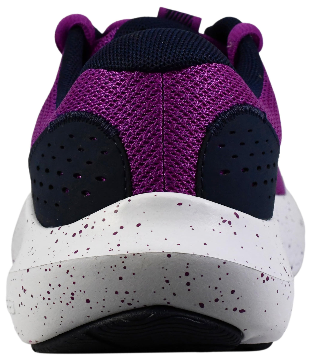 UA W Charged Surge 4 Women's Running Shoes -SIZE: 10, Andromeda Purple/Midnight Navy