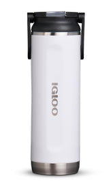 Igloo 00071084 20 Oz Stainless Steel Sport Sipper Bottle (Wht.Sstl   )