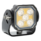 PROSPECTOR WORK LIGHT 5 SEVEN WATT LEDS BLACK HOUSING 10 DEGREE BEAM