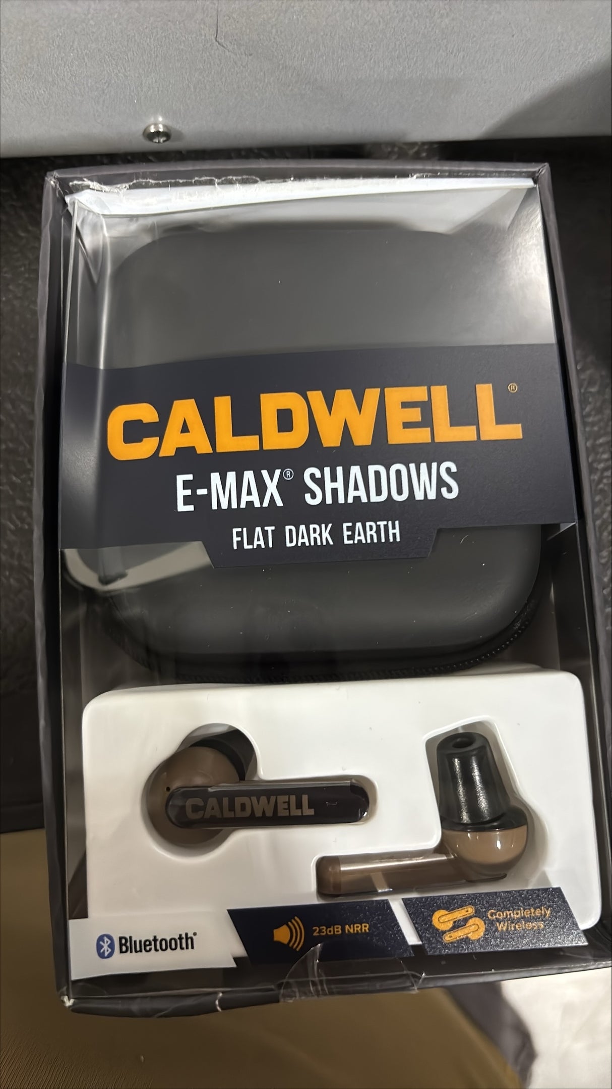 Caldwell 1134903: E-Max FDE Shadows 23 NRR Earbuds - Camo Brown