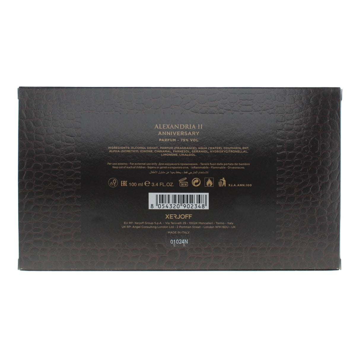 Xerjoff Oud Stars Alexandria Ii Anniversary 3.4 Parfum Sp Unisex