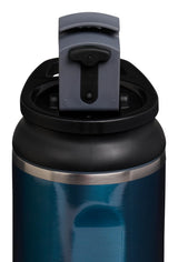 Igloo 00071074  20oz Stainless Steel Flip 'n' Sip Tumbler -Modern Blue