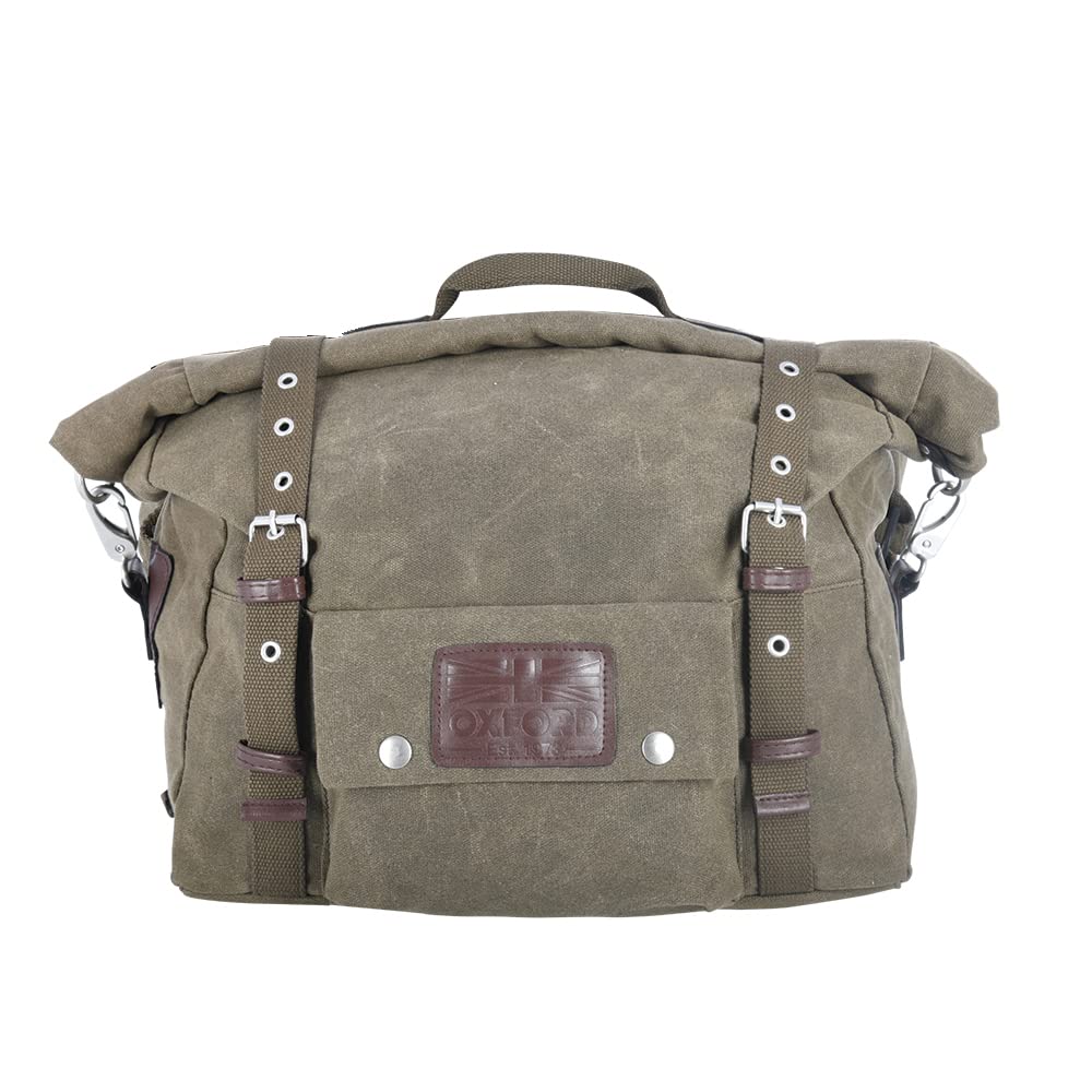 Oxford - Heritage Panniers Khaki 40L Khaki (OL578) Saddle Bag/Panniers