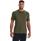 Under Armour 1326799-390-LGT: UA Men's Sport Short Sleeve Shirt -Large, Marine Od Green/Black
