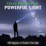 LitezAll 25836 Kodiak Konvert 1000 Lumen Rechargeable Headlamp with Magnetic Charging