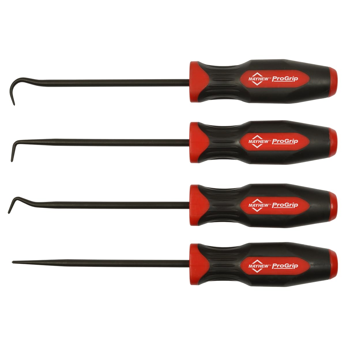 Mayhew Tools - BUY 13091 4 PC PROGRIP MINIATURE LONG HOOK  PICK