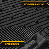 BDK Auto CAMT-9213-BK CAT Rubber Floor Mat