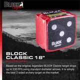 Block Targets B51100 Classic 18  18"x13.5"x18"