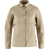 Fjallraven F14500163118FRS: Women's Hoja Rider's Wind Jacket -SIZE: Small, Fossil