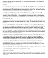 Saeco 30120:  2-3/8" Double "C" Clamp for the Lubri-Sizer