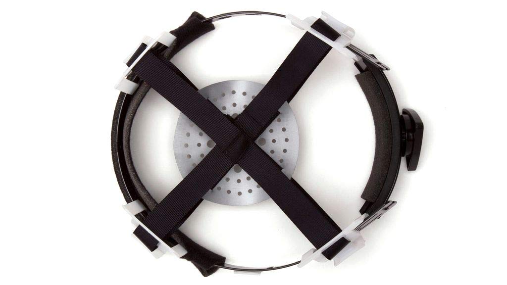 Pyramex HP14110  White Standard Shell 4 Pt Ratchet Suspension