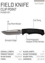 SOG SOG-FK1001-CP: 4" Tactical Survival Knife w/Sheath