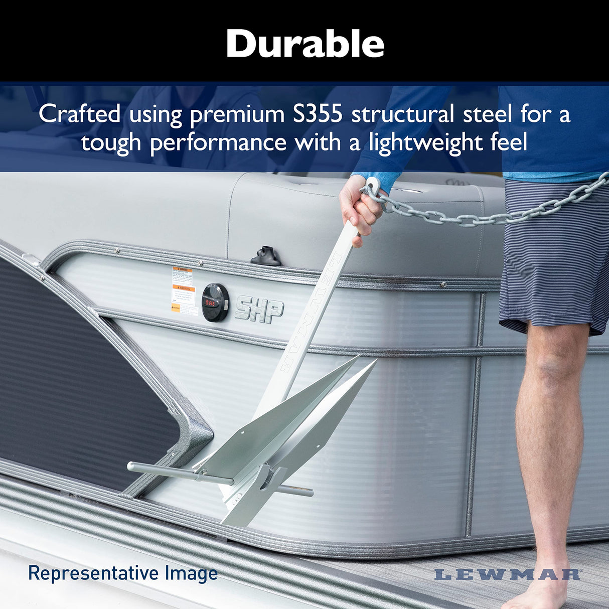 Lewmar 69600927: Kit Pgx 8Lb Anchor Package