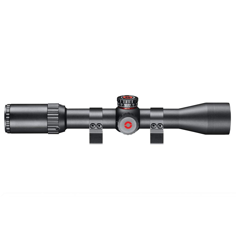 Simmons ProTarget Riflescope SRF2732 2-7x32 Black FMC, Exp Elevation, .22 & .17, Rings, Box 5L
