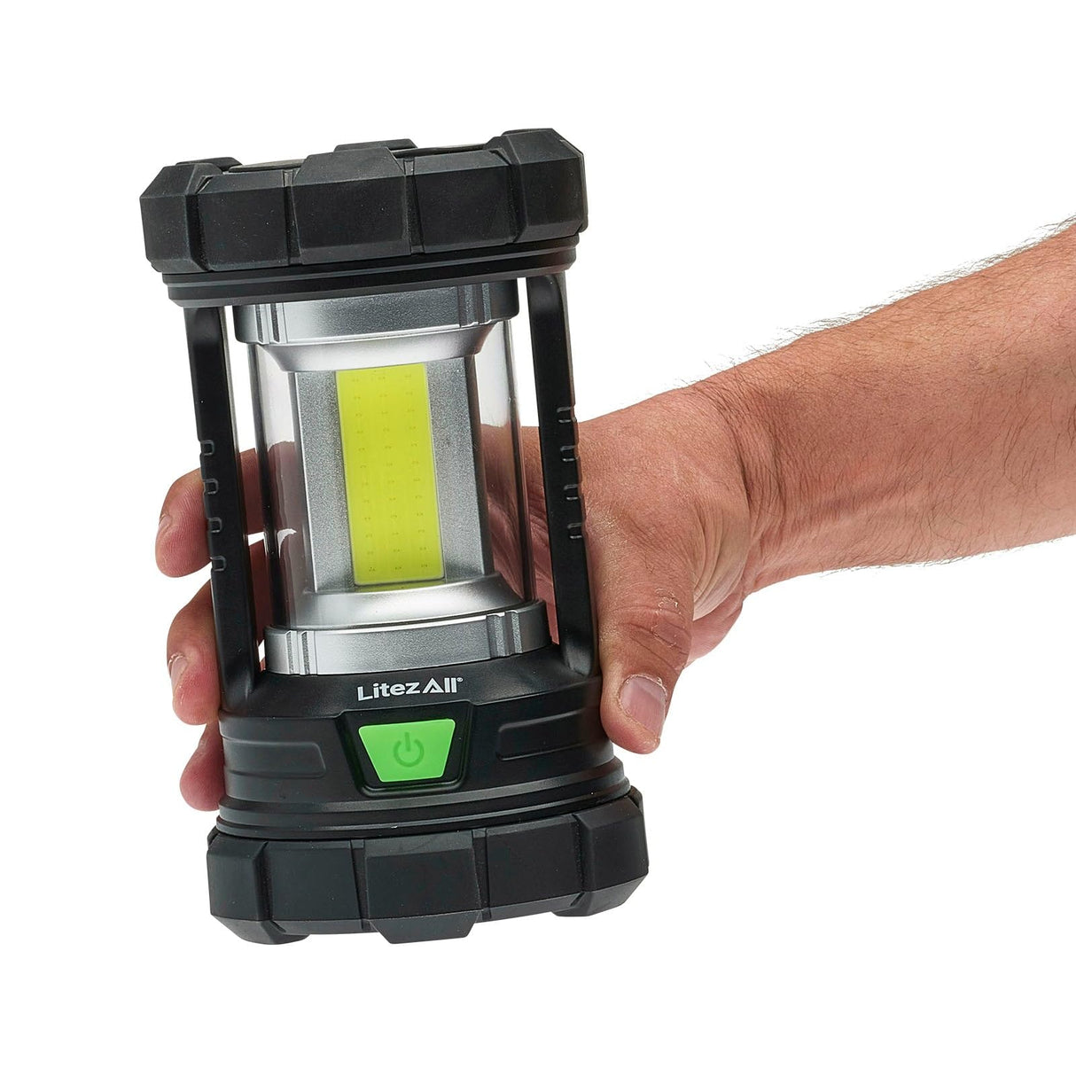 LitezAll 25294 Rechargeable Nearly Invincible 3000 Lumen Lantern