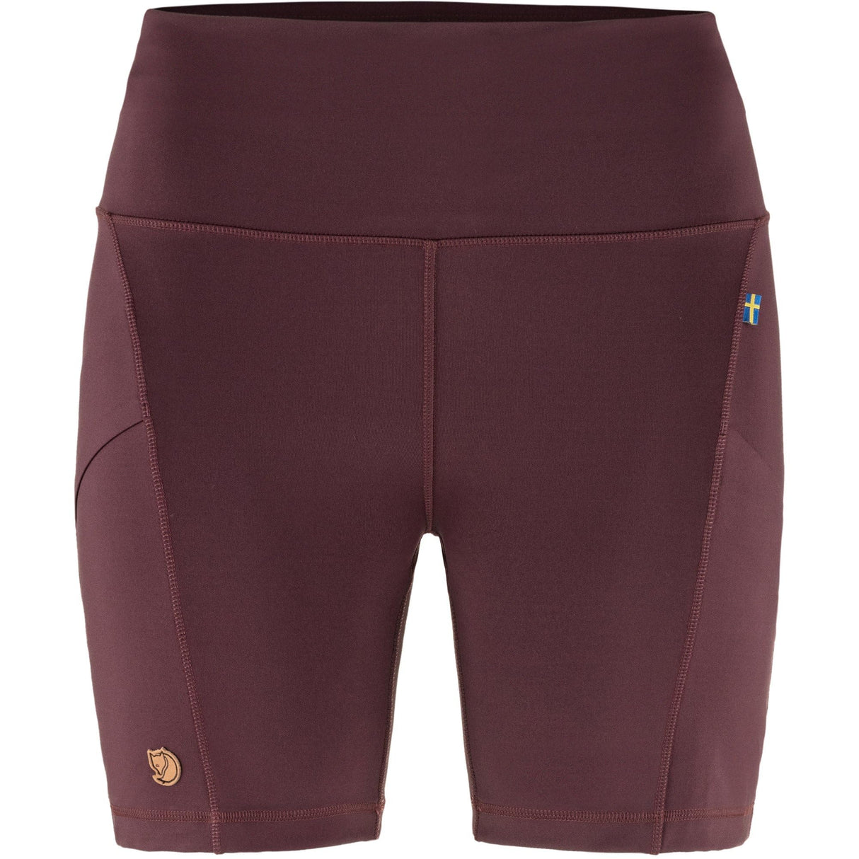 Fjallraven F14200146357FRXL: Women's Abisko 6" Shorts Tights -SIZE: XLarge, Port Wine
