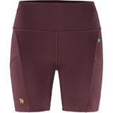 Fjallraven F14200146357FRXL: Women's Abisko 6" Shorts Tights -SIZE: XLarge, Port Wine