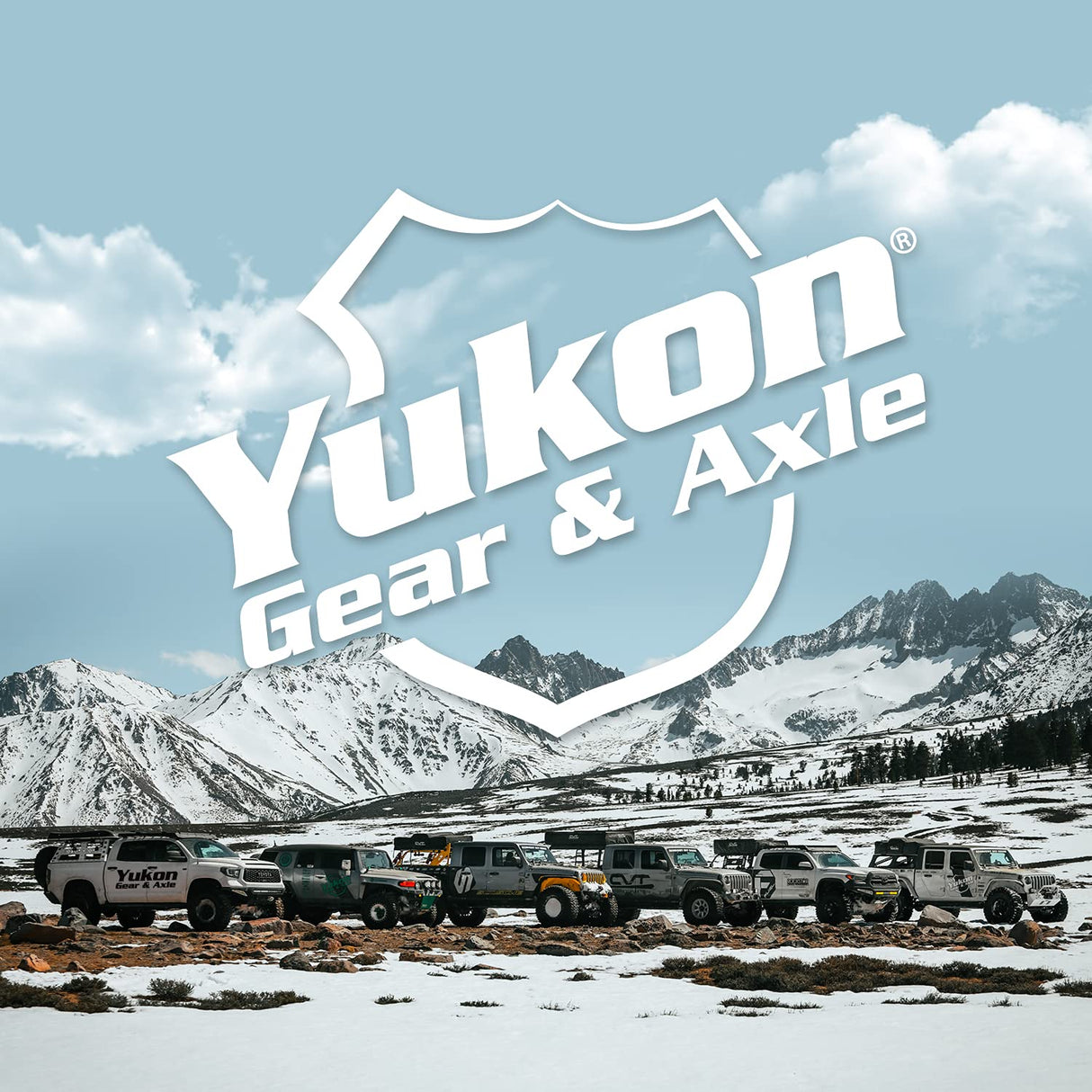 Yukon yoke for GM 10.5" 14 bolt truck, 1410, strap style.