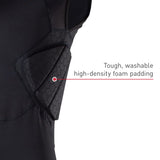 McDavid MD7935-00001-AXXL Rival Integrated Shirt/5-Pad Black AXXL