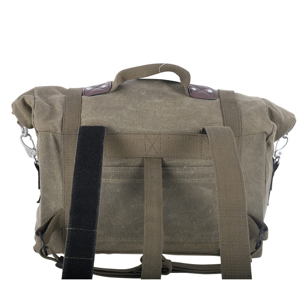 Oxford - Heritage Panniers Khaki 40L Khaki (OL578) Saddle Bag/Panniers