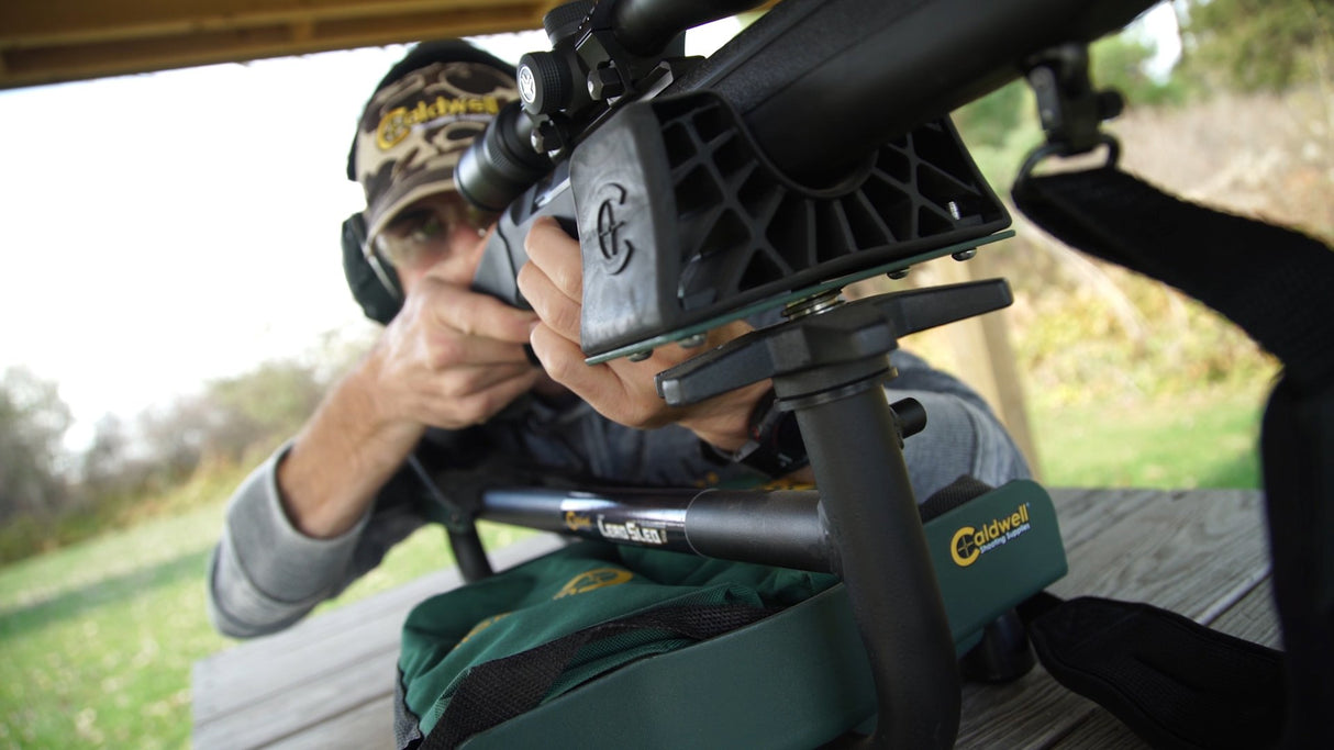 Caldwell 820310 Lead Sled 3 Adjustable Ambidextrous Recoil Reducing Rifle Shooting Rest for Outdoor Range